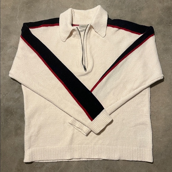 Urban Outfitters Chenille Half Zip Pullover - Picture 1 of 10